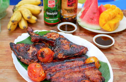 Pork and Chicken Inihaw