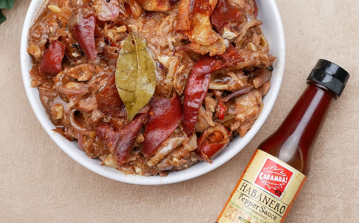 Spicy Lechong Paksiw