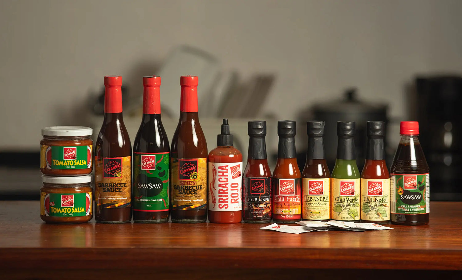 Hot Sauces & Dips